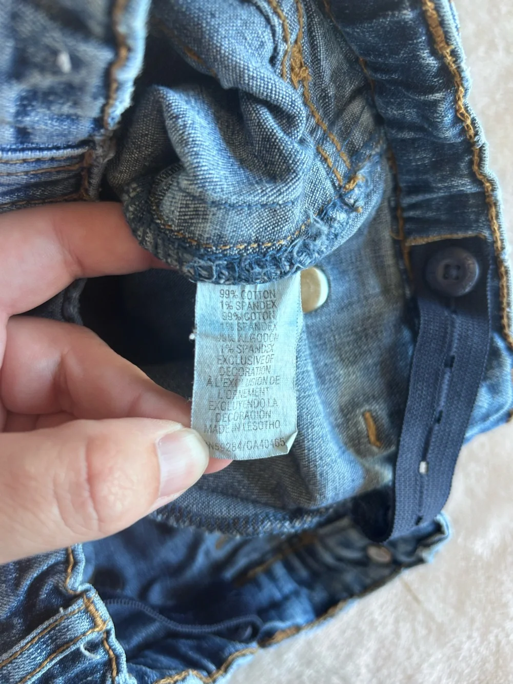 The Children's Place Y2K Girl’s Denim Capris